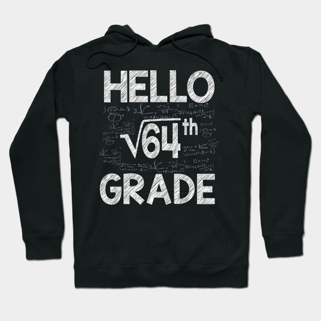 Hello 8th grade math formula back to school Gift Idea Hoodie by FunnyUSATees